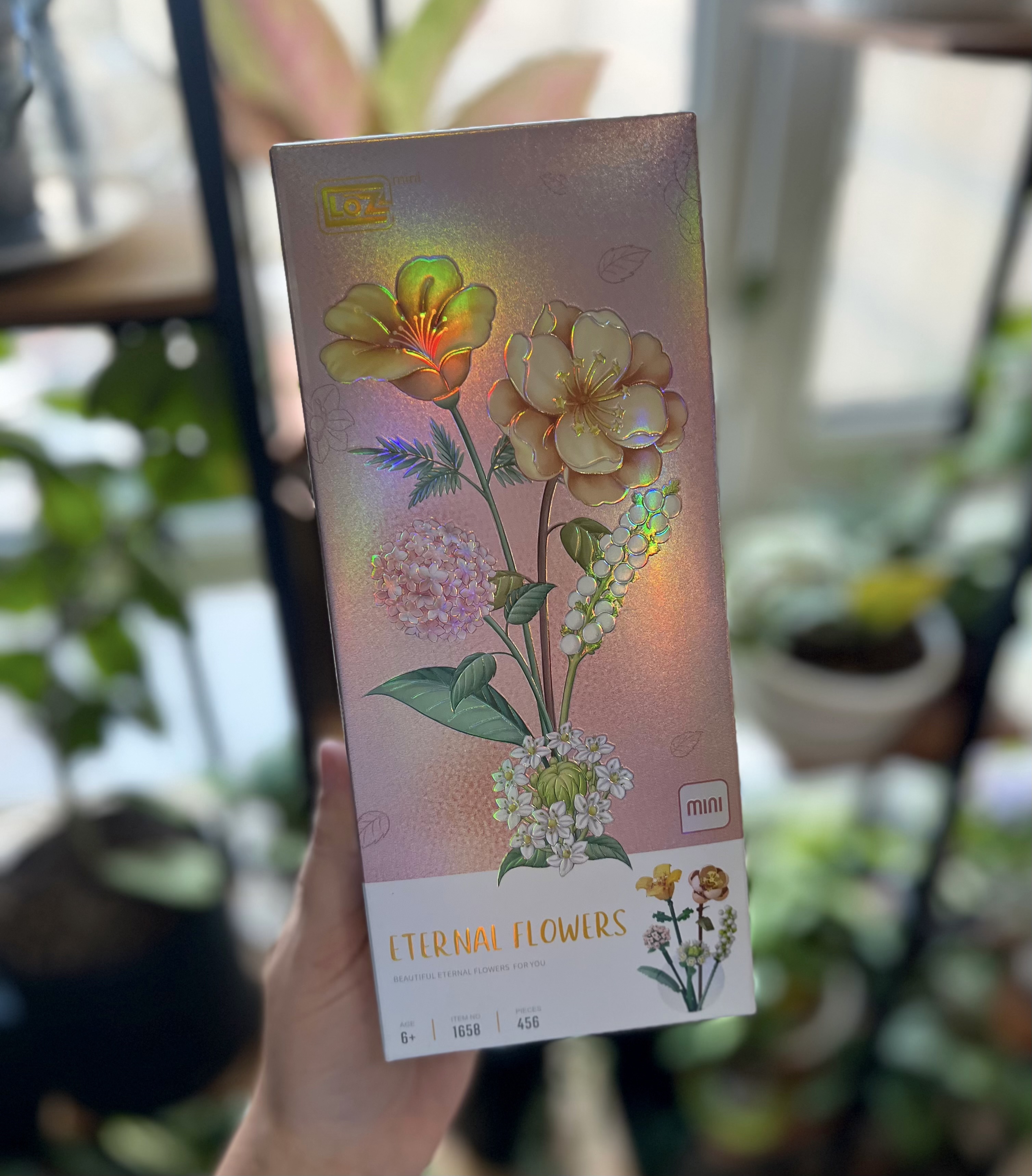 لگو طرح گل eternal flower کد 10223