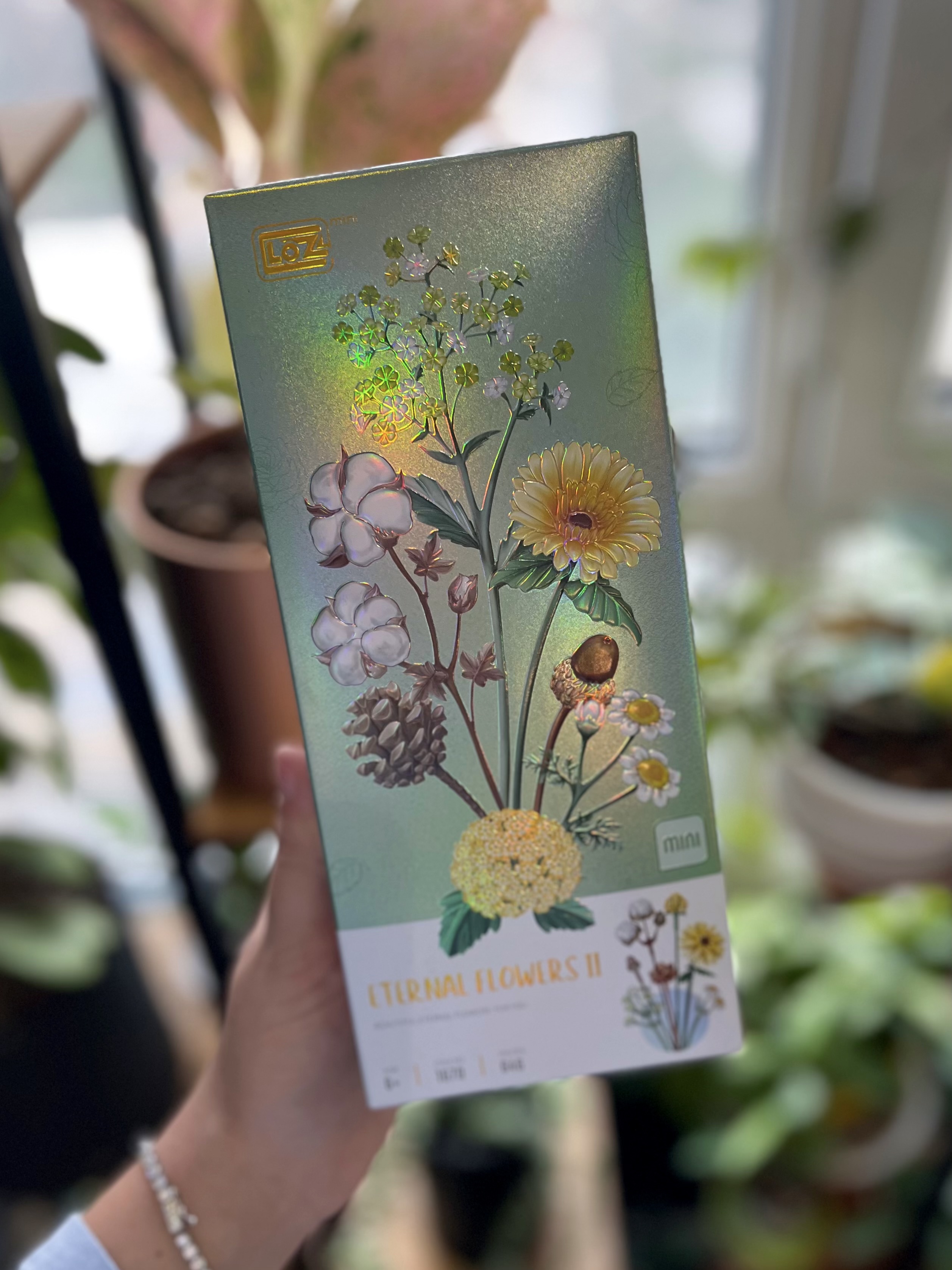 لگو طرح گل eternal flower کد 10220