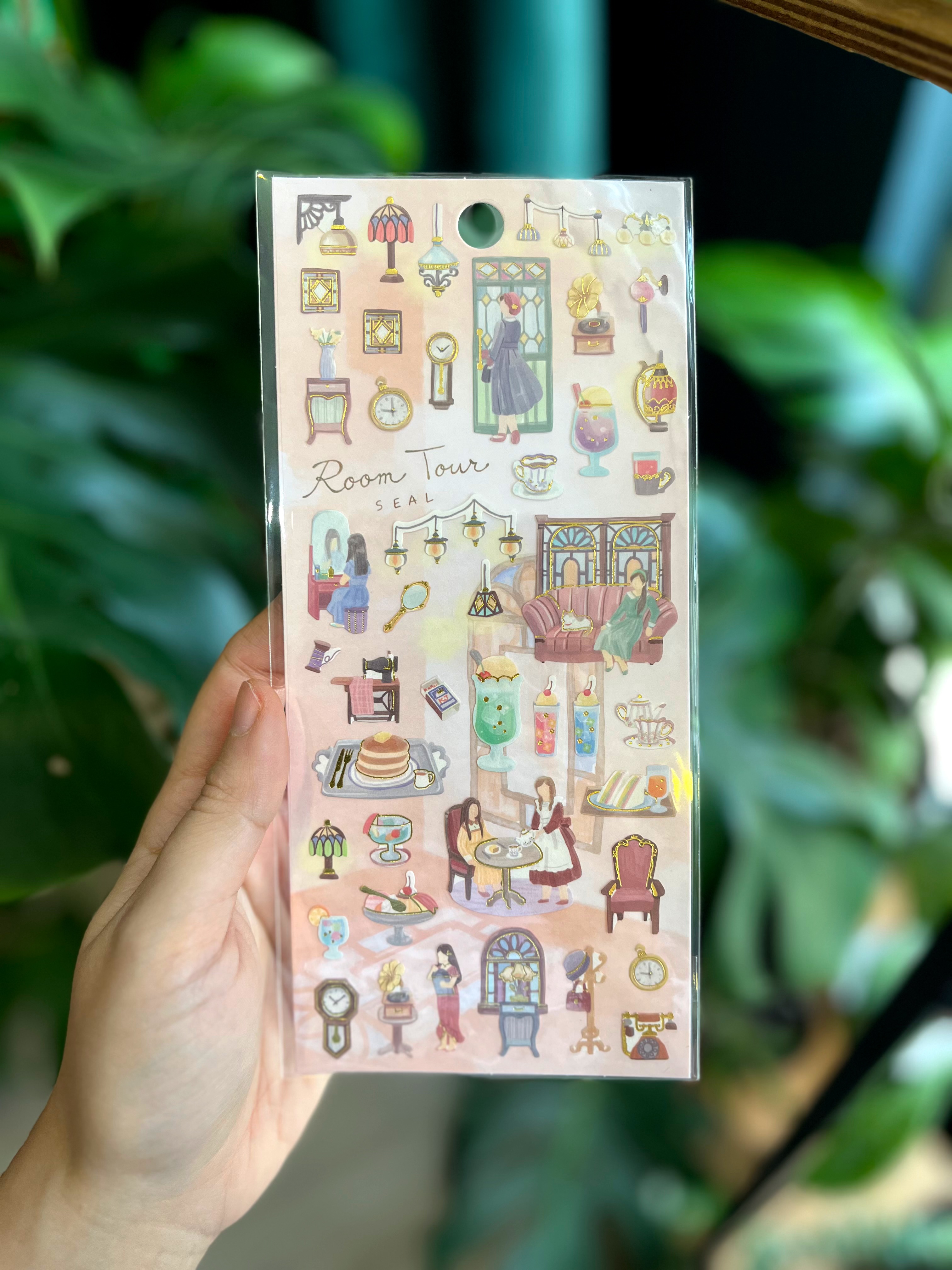 استیکر رترو مدرن Retro modern