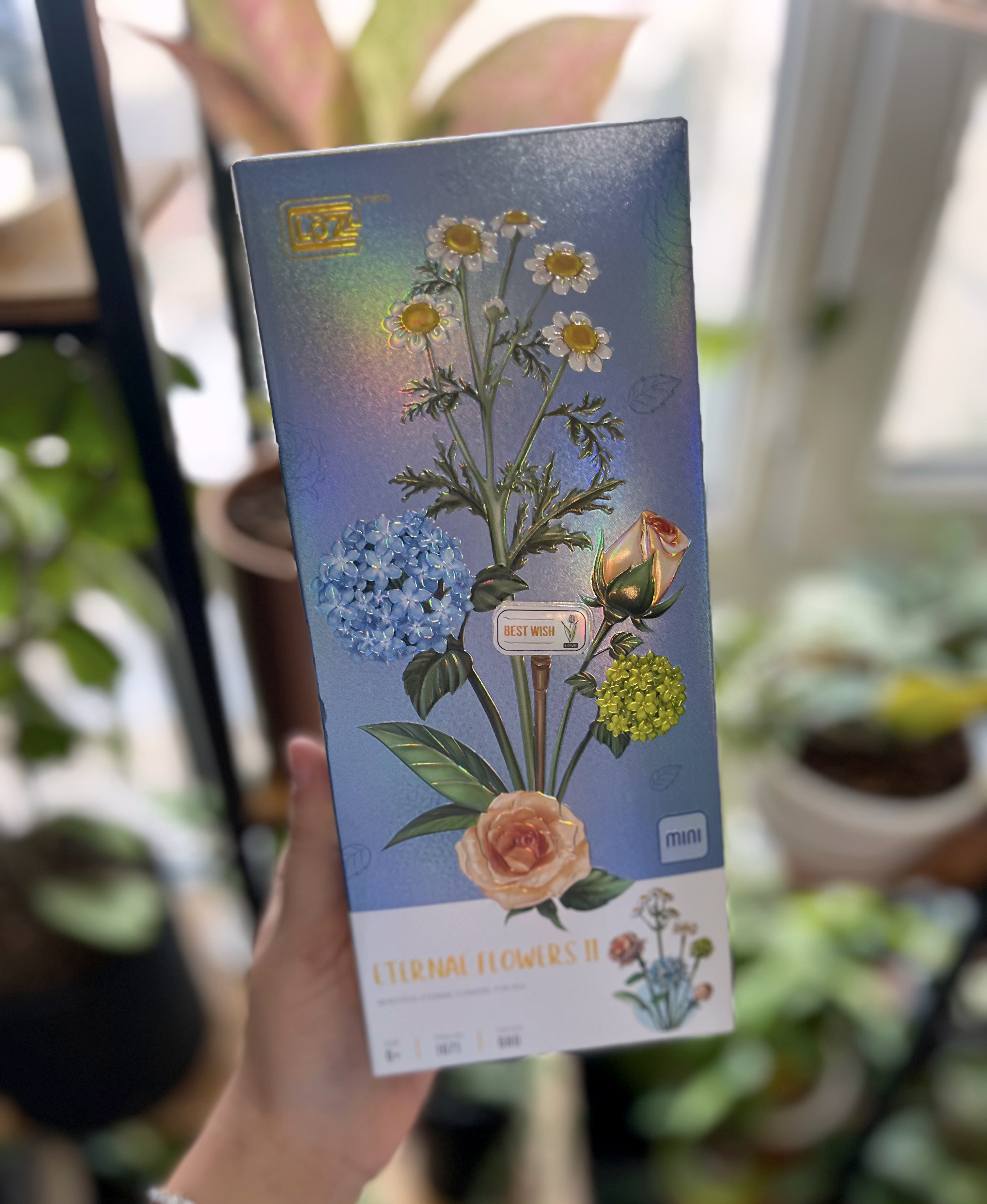 لگو طرح گل eternal flower کد 10221