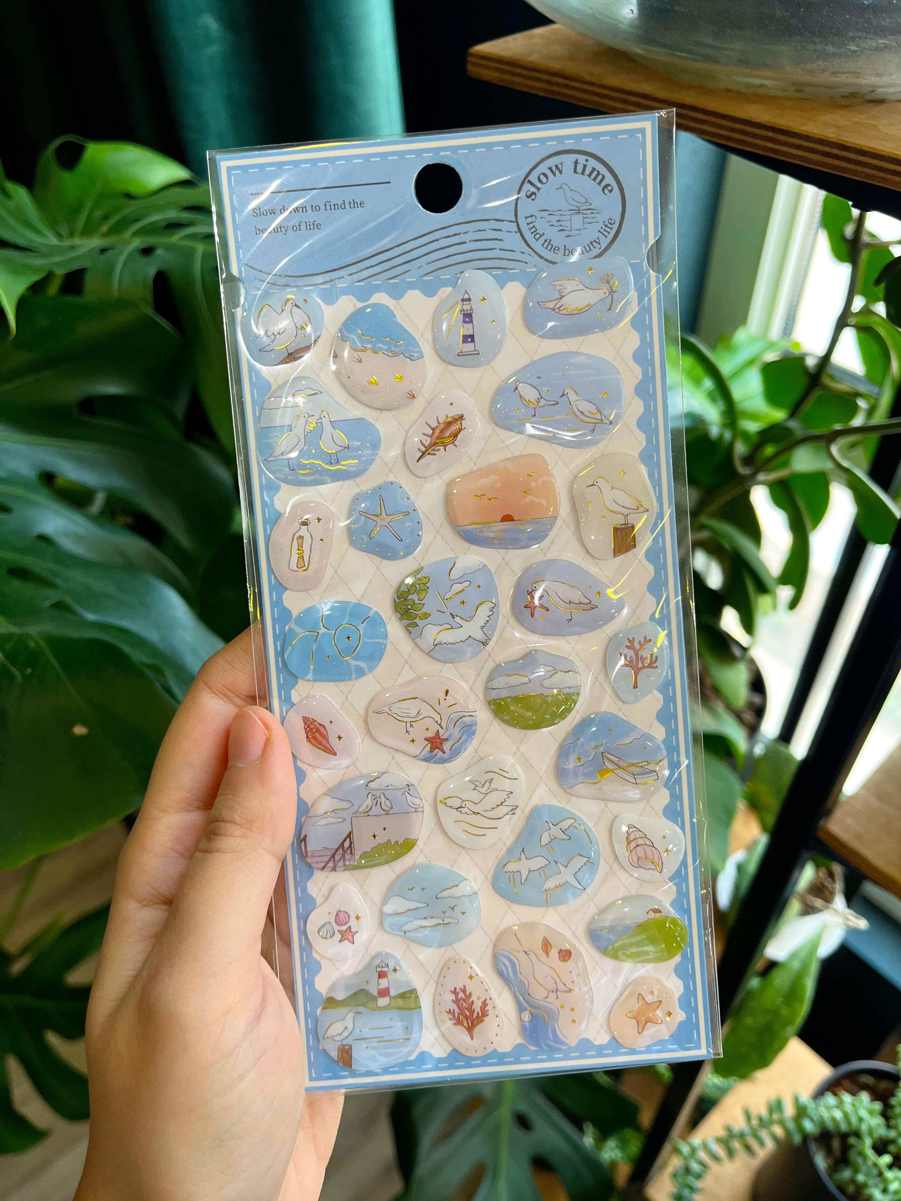 استیکر برجسته طرح پرنده