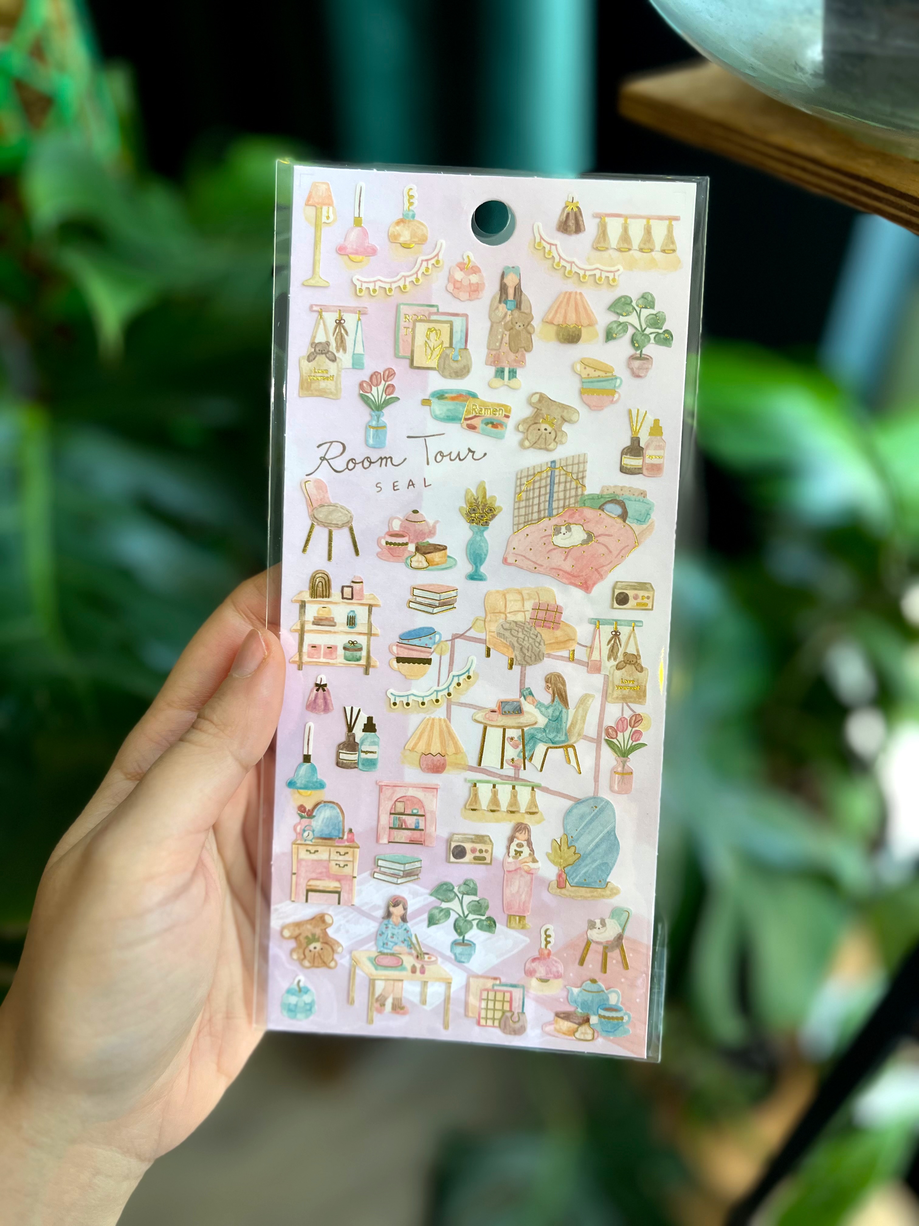 استیکر اتاق دخترانه